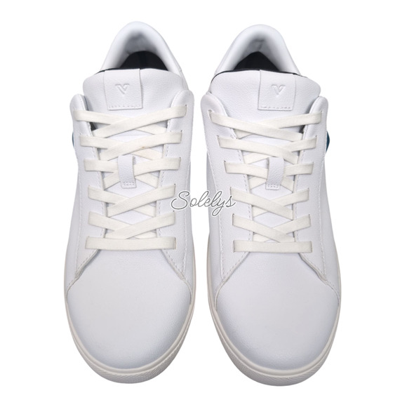 Vessi Soho 2 Mens 9 Ivory White Low Top Waterproof Vegan Leather Casual Sneaker - Picture 2 of 12